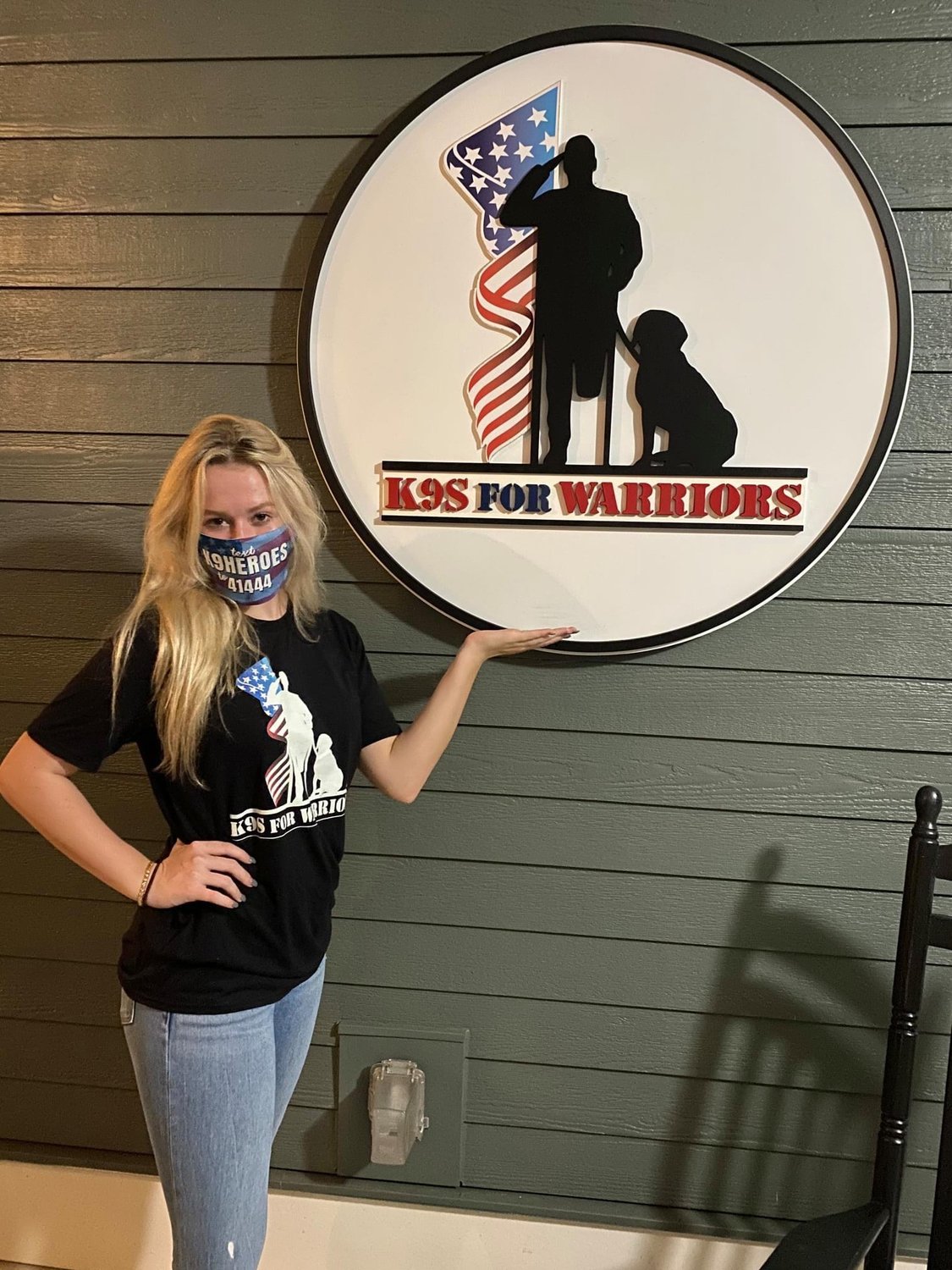 Besides winning competitions and volunteering her time as ambassador for many local programs, McDonough also volunteers at local non-profit K9s For Warriors.